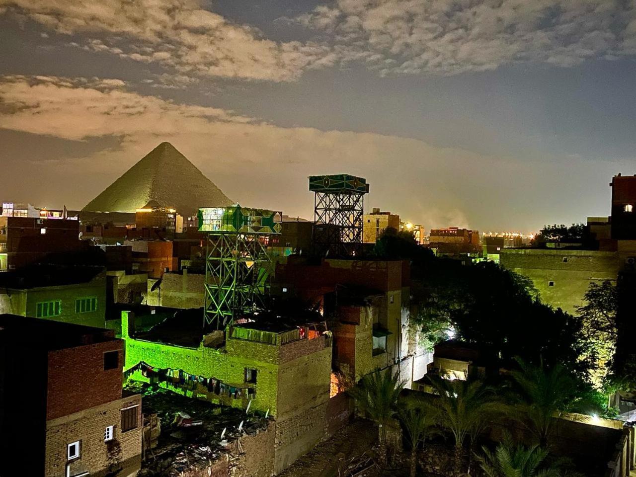 Merit Pyramids View Kairo Exteriör bild
