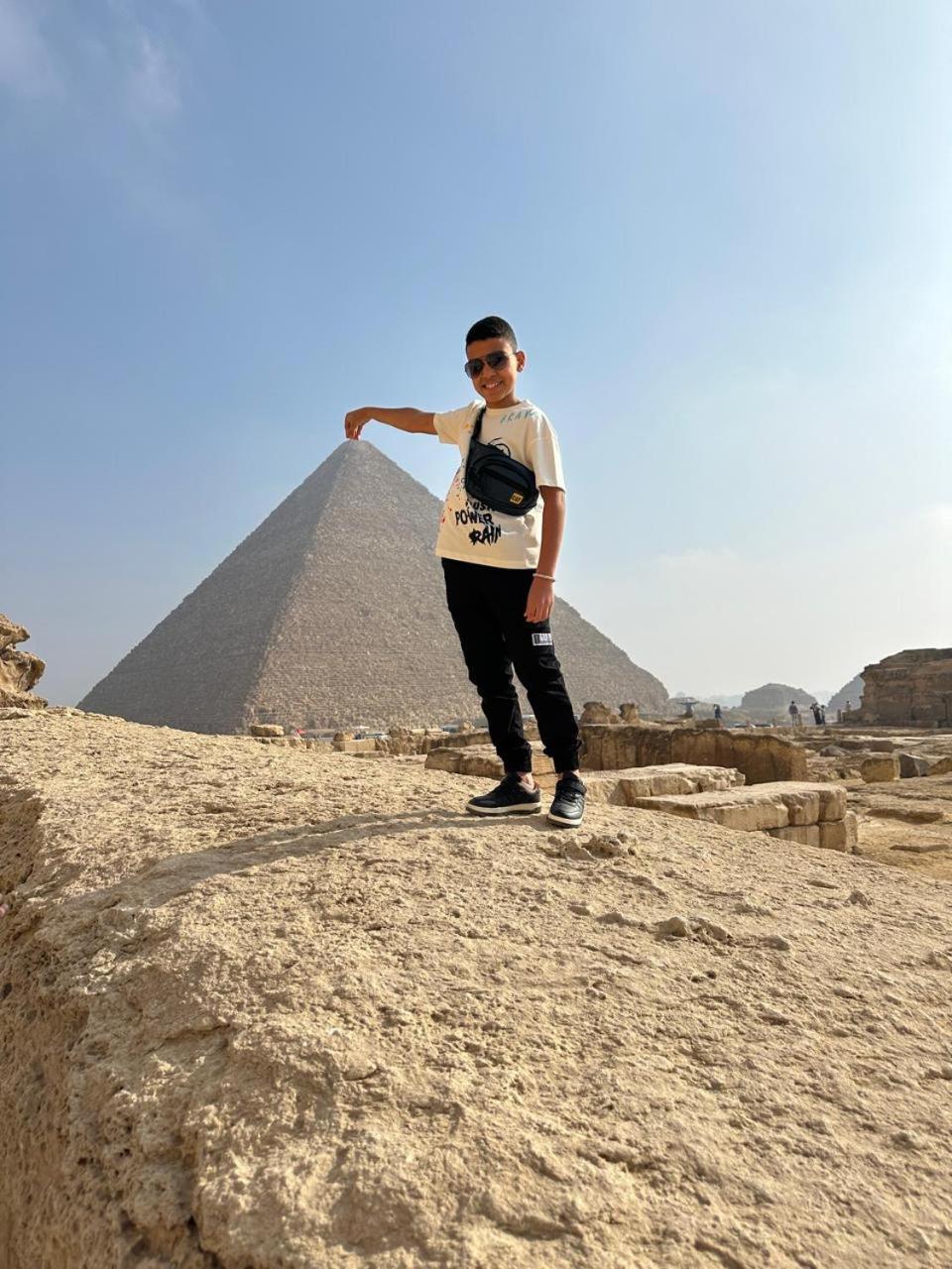 Merit Pyramids View Kairo Exteriör bild