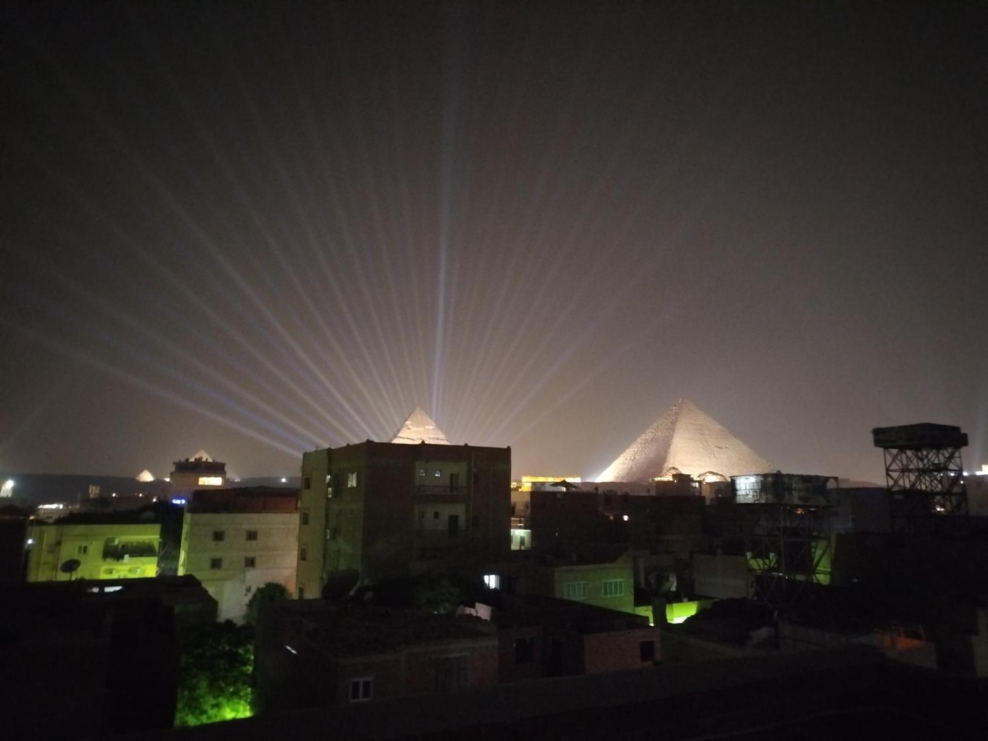 Merit Pyramids View Kairo Exteriör bild