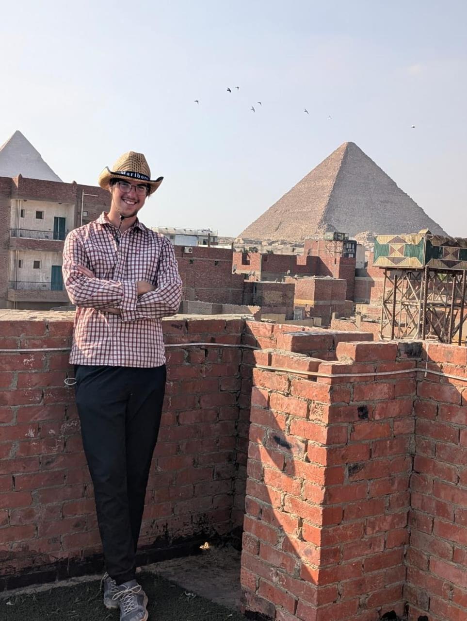 Merit Pyramids View Kairo Exteriör bild