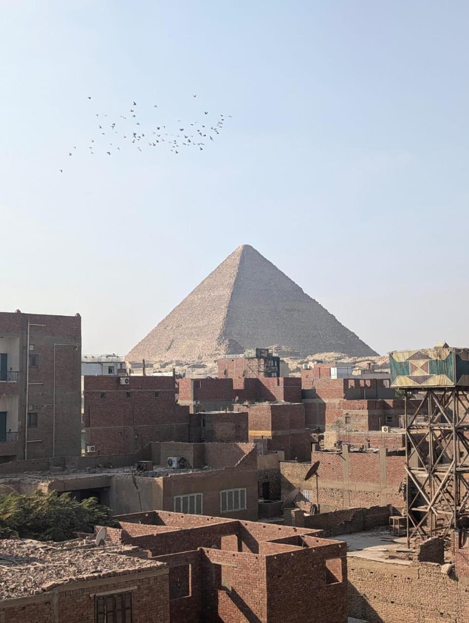Merit Pyramids View Kairo Exteriör bild