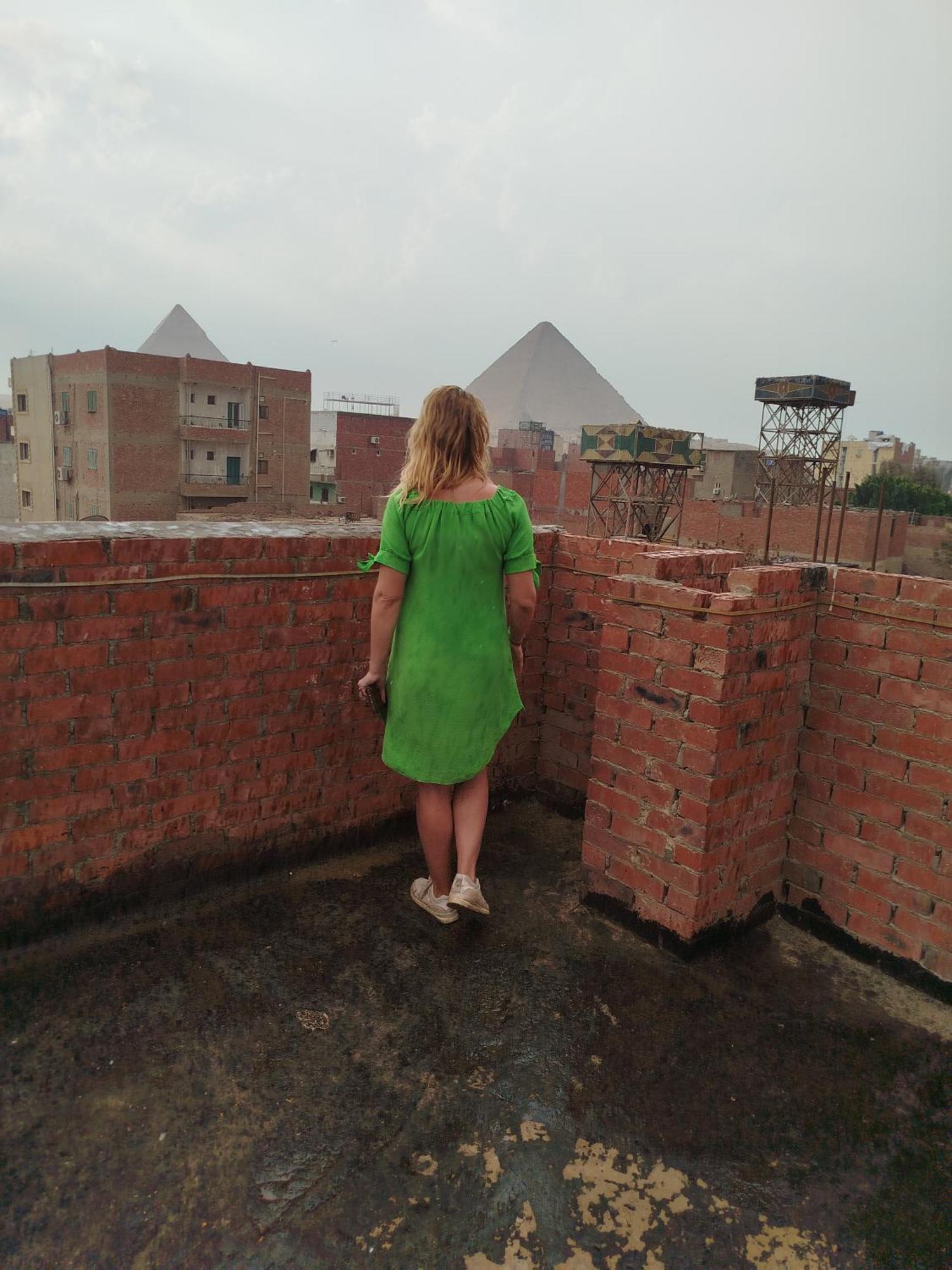 Merit Pyramids View Kairo Exteriör bild