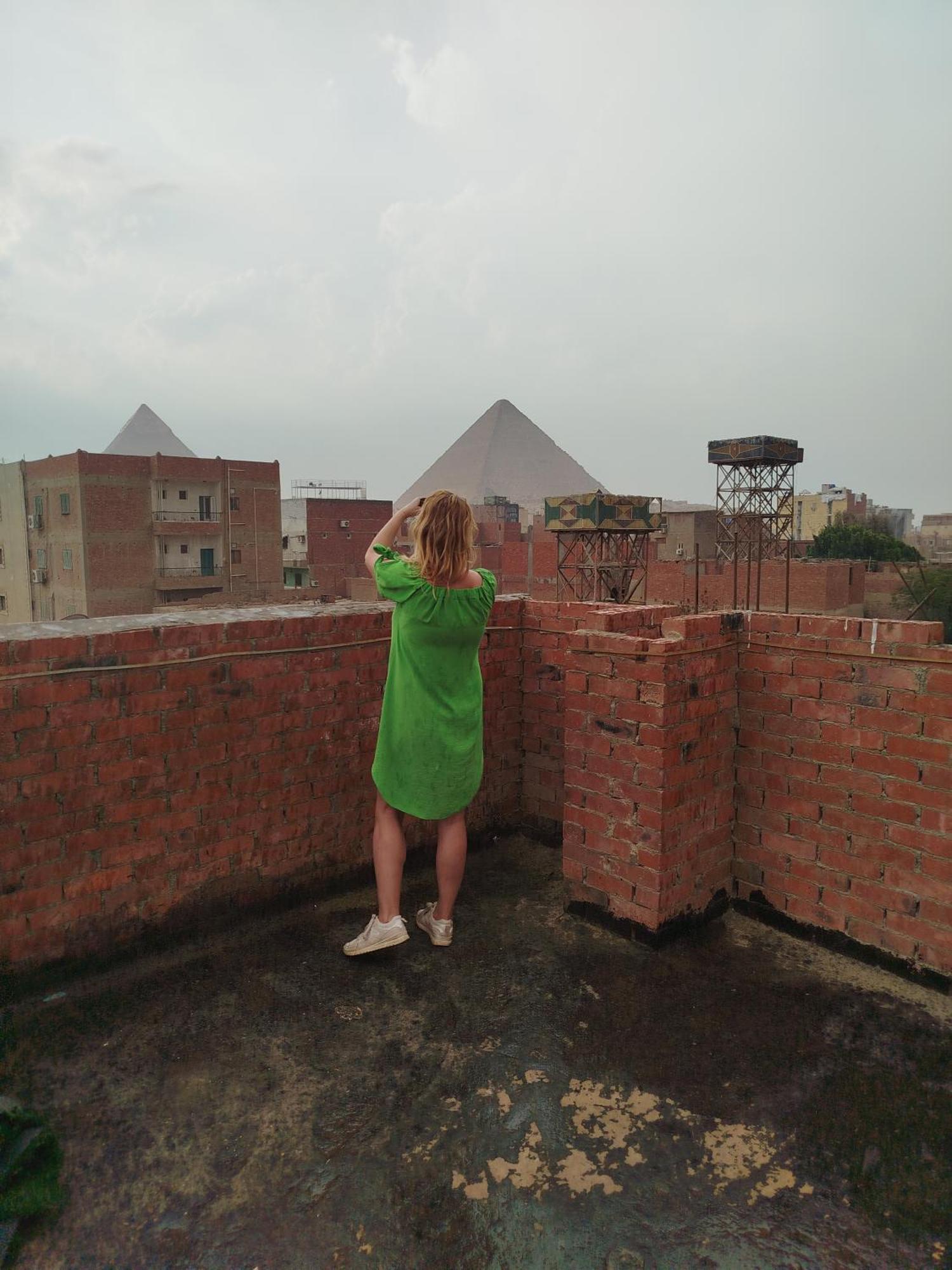 Merit Pyramids View Kairo Exteriör bild